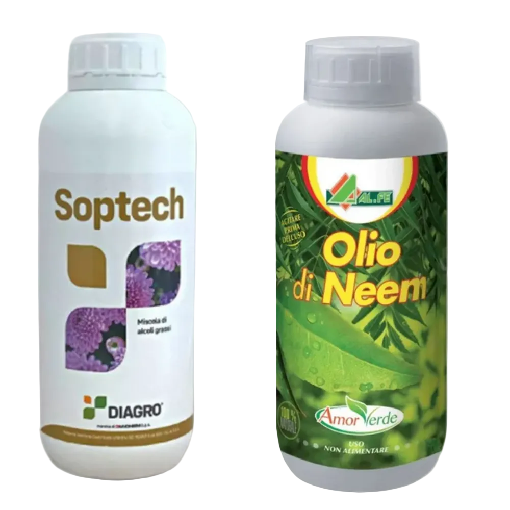 Kit complet d’insecticides contre les pucerons 1 L – 2 produits inclus